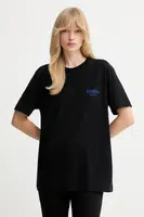 Bavlněné tričko Iceberg dámské, černá barva