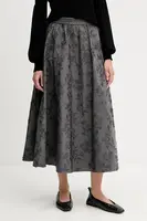 Sukně MAX&Co. šedá barva, maxi, áčková, 2526106041200