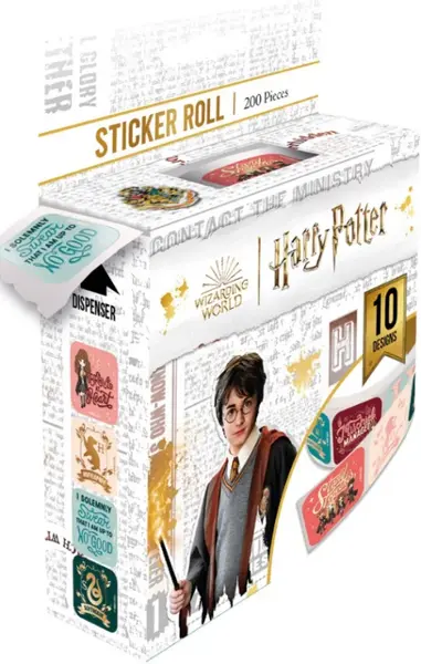 Samolepky set Harry Potter 200ks