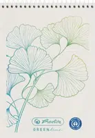 Blok spirálový A7/50 listů, čtvereček, Ginkgo