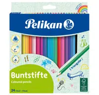 Pastelky trojhranné 24 ks