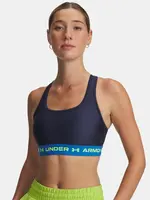 Women's bra Under Armour Crossback Mid Bra-BLU - Women's