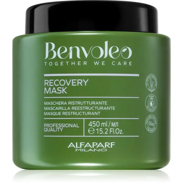 Alfaparf Milano Benvoleo Recovery intenzívna regeneračná maska pre poškodené vlasy 450 ml