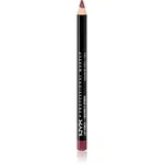 NYX Professional Makeup Slim Lip Pencil precízna ceruzka na pery odtieň 803 Burgundy 1 g