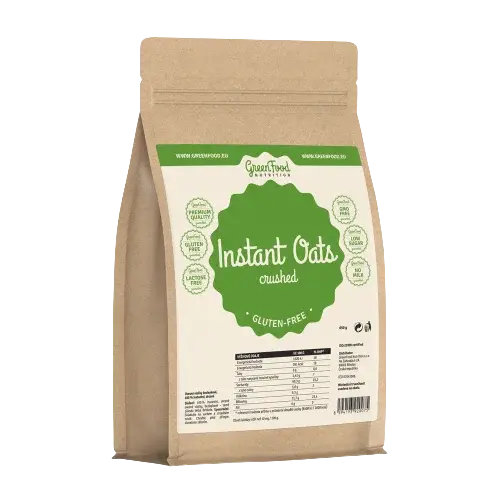 GREENFOOD NUTRITION Ovsené vločky bezlepkové 650 g