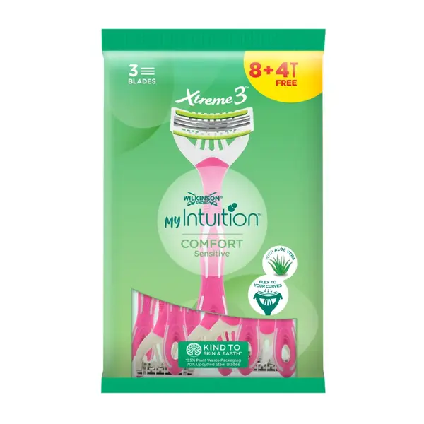 WILKINSON SWORD MY Intuition comfort sensitive jednorazový holiaci strojček 12 ks