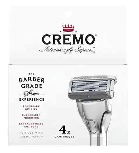 CREMO The Barber Grade náhradné hlavice 4 ks
