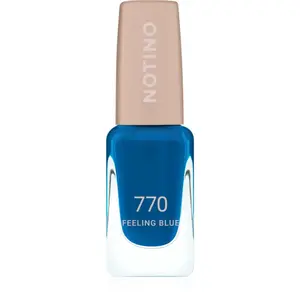 Notino Gel Effect Nail Polish lak na nechty s gélovým efektom 770 Feeling Blue 10 ml