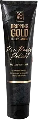 DRIPPING GOLD Pre-Party polish Telový peeling 150 ml