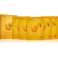 KORIKA SuperFruits Hallabong - Set of 5 Brightening Face Sheet Masks set pleťových masiek za zvýhodnenú cenu pre rozjasnenie pleti Hallabong
