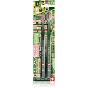 Curaprox Limited Edition Recycled edition zubné kefky 5460 Ultra Soft 2 ks