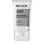 Revox B77 JUST Hyaluronic Acid Fluid 3% ľahký hydratačný fluid na tvár 30 ml