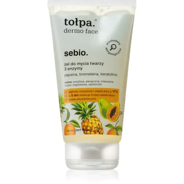 Tołpa Dermo Face Enzyme umývací gél proti čiernym bodkám 150 ml