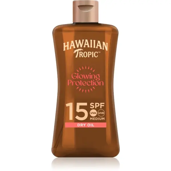 Hawaiian Tropic Protective Dry Oil Spray suchý olej na opaľovanie SPF 15 100 ml