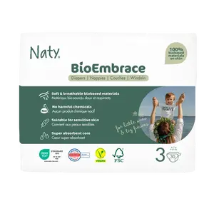 ECO BY NATY Plienky midi 4 - 9 kg, 30 ks