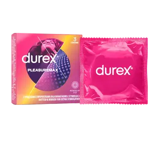 DUREX Pleasuremax Kondómy 3 ks