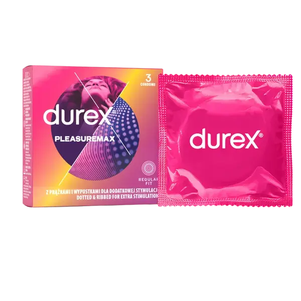 DUREX Pleasuremax Kondómy 3 ks