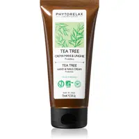 Phytorelax Laboratories Tea Tree zjemňujúci krém na ruky a nechty 75 ml
