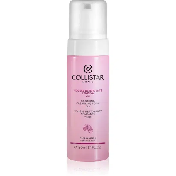 Collistar Brightening Cleansing Foam čistiaca pena pre rozjasnenie a vyhladenie pleti 180 ml