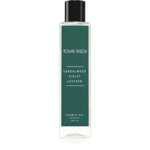 Tomas Arsov SANDALWOOD VIOLET LEATHER Shower gel parfumovaný sprchovací gél s hydratačným účinkom 200 ml