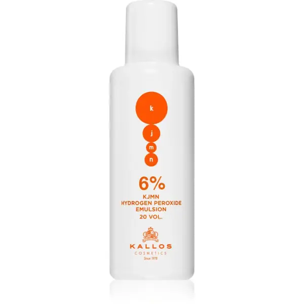 Kallos KJMN Professional Hydrogen Peroxide aktivačná emulzia 6 % 20 vol. pre profesionálne použitie 100 ml