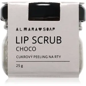 Almara Soap Lip Scrub cukrový peeling na pery Choco 25 g