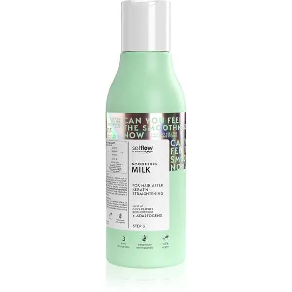 so!flow After Keratin Straightening Smoothing Milk mlieko na vlasy 150 ml