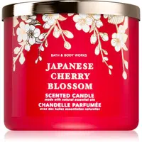 Bath & Body Works Japanese Cherry Blossom vonná sviečka 411 ml