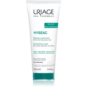 Uriage Hyseac Exfoliating Mask peelingová maska pre mastnú a zmiešanú pleť 100 ml