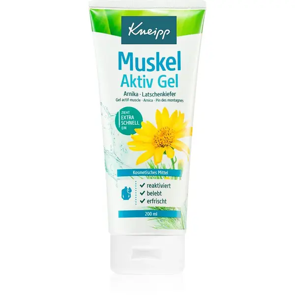 Kneipp Arnica Active chladivý gél na unavené svaly 200 ml