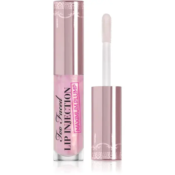 Too Faced Lip Injection Maximum Plump Extra Strength Lip Plumper Gloss Travel Size dlhotrvajúci lesk na pery pre extra objem odtieň Original 2.8 g