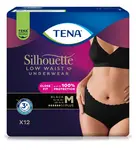 TENA Silhouette Normal Low Waist Noir M - 10 ks