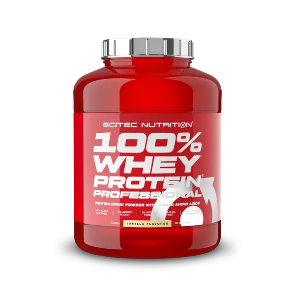 Scitec Nutrition 100% Whey Protein Professional vanilka