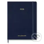 Moleskine – 15-mesačný týždenný vertikálny diár Essential 2026 - modrý