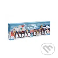 Veľké puzzle 10 v 1 Počítanie zvieratiek - puzzle z kategorie 15 - 60 dílků