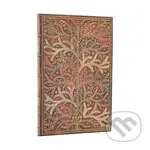 Paperblanks - týždenný diár Wildwood 2026 (flexi, maxi, horizontálny, elastické zatváranie)