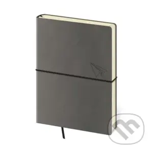 Zápisník Flexio Grey linkovaný L