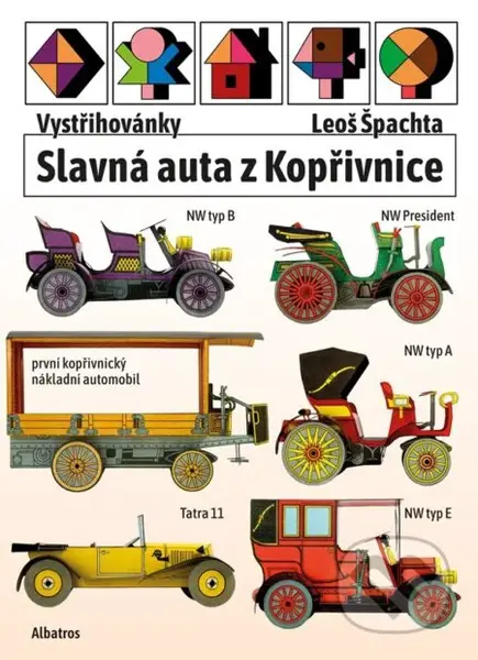 Vystřihovánky: Slavná auta z Kopřivnice (Auta z Kopřivnice)