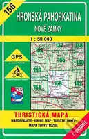 Hronská pahorkatina - Nové Zámky - turistická mapa č. 156