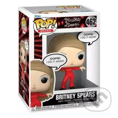 Funko POP Sayings: Britney Spears - Oops, I Did It Again #462