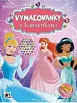 Vymaľovanky s kamienkami - Disney Princezné - kniha z kategorie Omalovánky