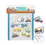 Dopravné prostriedky na stavbe - Nálepky do vane