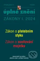 Aktualizace I/1 / 2024 - Zákon o platebním styku (Zákon o oceňování majetku, Zákona o dani z přidané hodnoty)