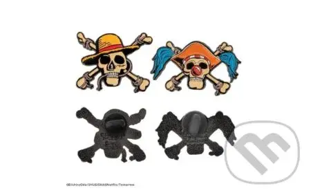 One Piece Set odznakov 2 ks - Luffy & Buggy