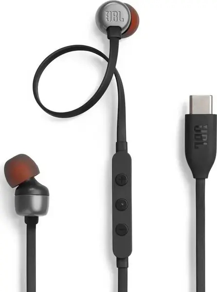 JBL Tune 310C In-Ear USB-C černá