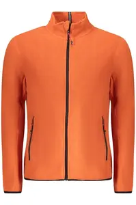 Oranžová softshellová bunda