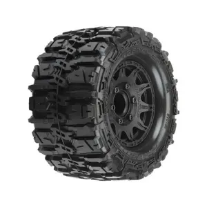 Pro-Line kolo 2.8", pneu Trencher HP Belted, disk Raid H12 černý (2)