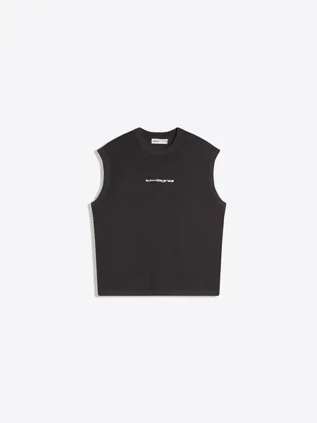 Bershka Tričko  čierna / biela