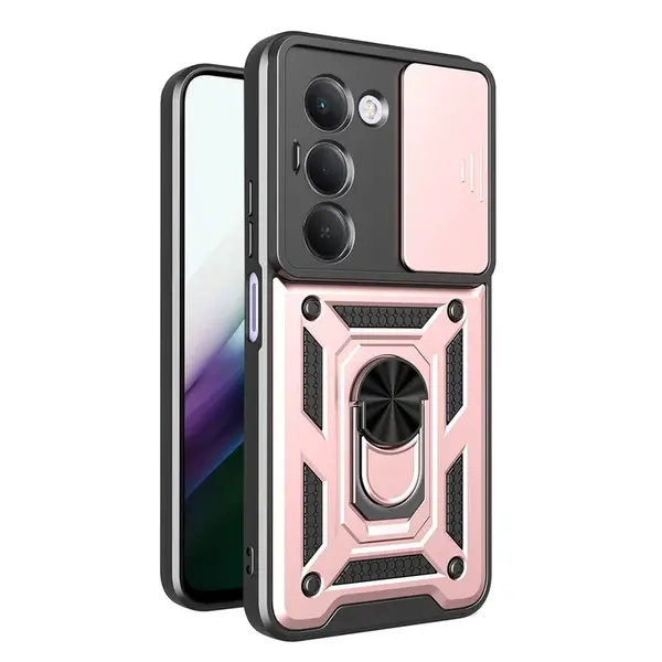 Techsuit CamShield, Xiaomi Redmi 15 4G / 5G, rosegold