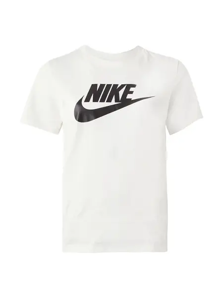 Nike Sportswear Tričko 'Essential'  čierna / biela
